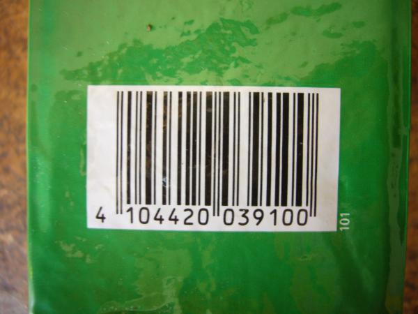 Alnatura - Kaffee gemahlen bio 500g - čárkový kód